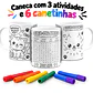 10 Artes para Caneca Colorir com Atividades Arquivo em Jpg - Thumbnail 4