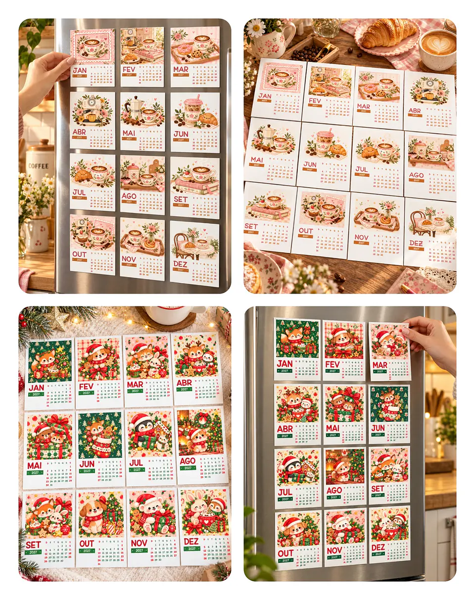 Arquivos Calendários Delicados Diversos Temas Arquivos em Pdf  5