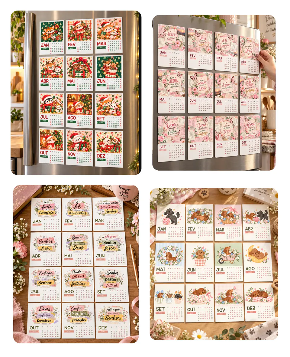 Arquivos Calendários Delicados Diversos Temas Arquivos em Pdf  7