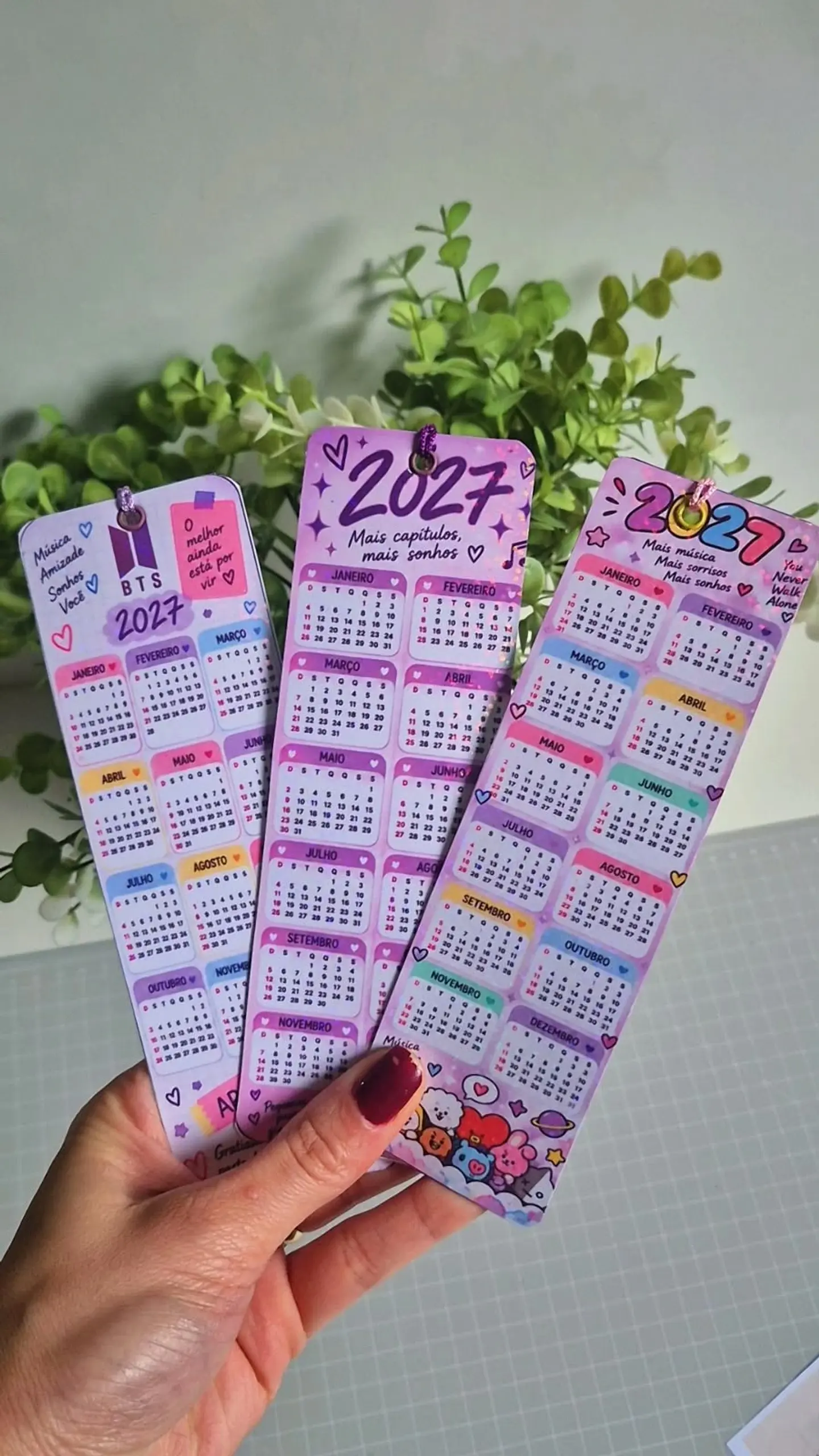 Arquivos Marca Páginas e Calendário Bts Arquivo em Pdf  2