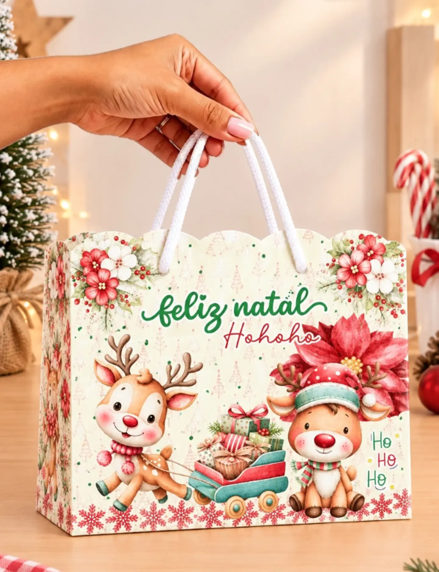 Arquivos para Sacolas Natal Arquivos em Pdf 1