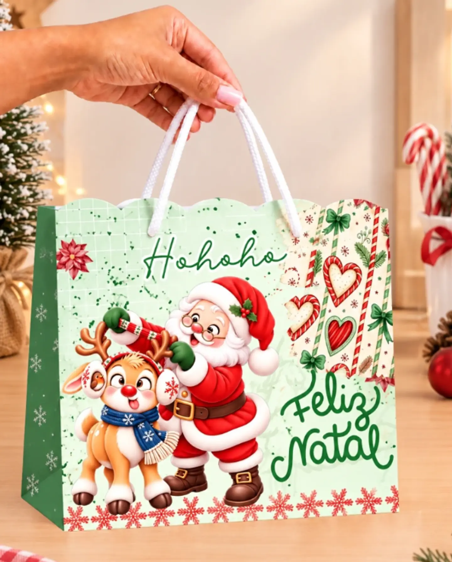Arquivos para Sacolas Natal Arquivos em Pdf 2
