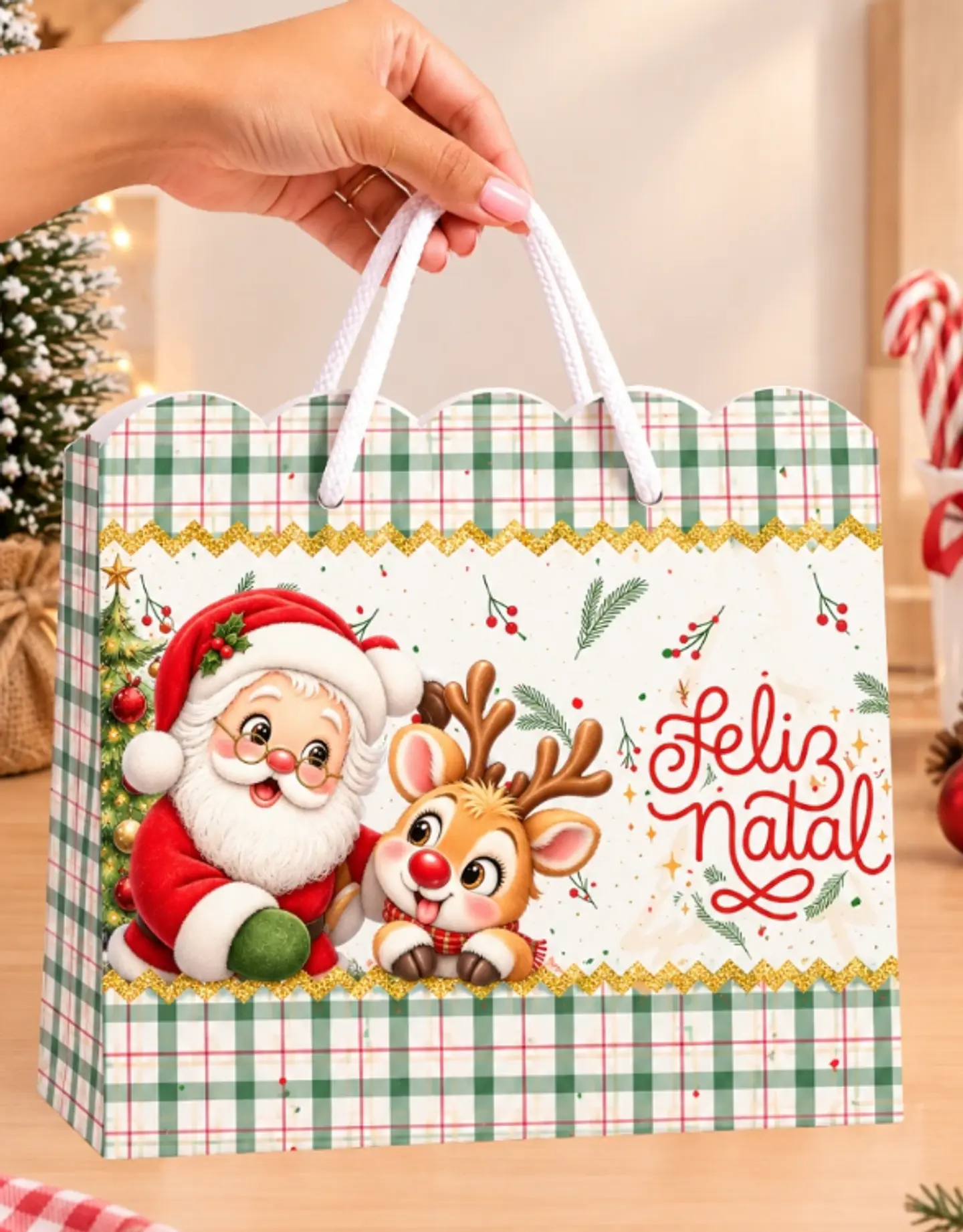 Arquivos para Sacolas Natal Arquivos em Pdf 4