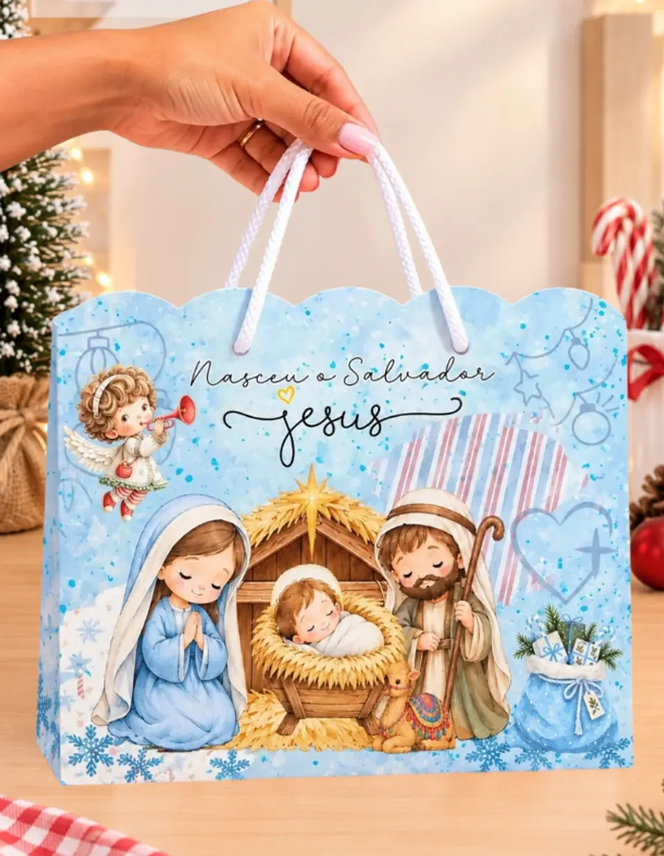 Arquivos para Sacolas Natal Arquivos em Pdf 7
