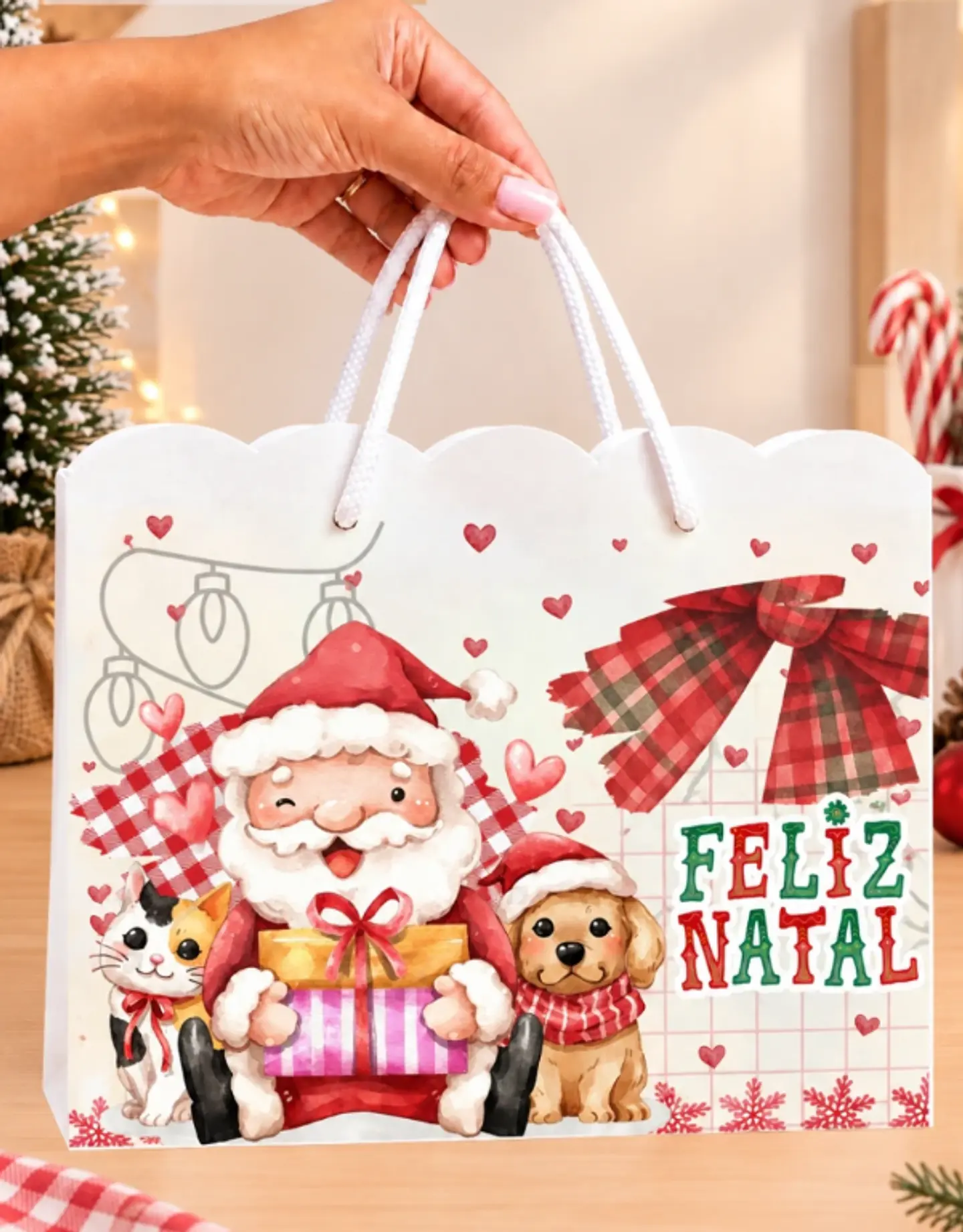 Arquivos para Sacolas Natal Arquivos em Pdf 10
