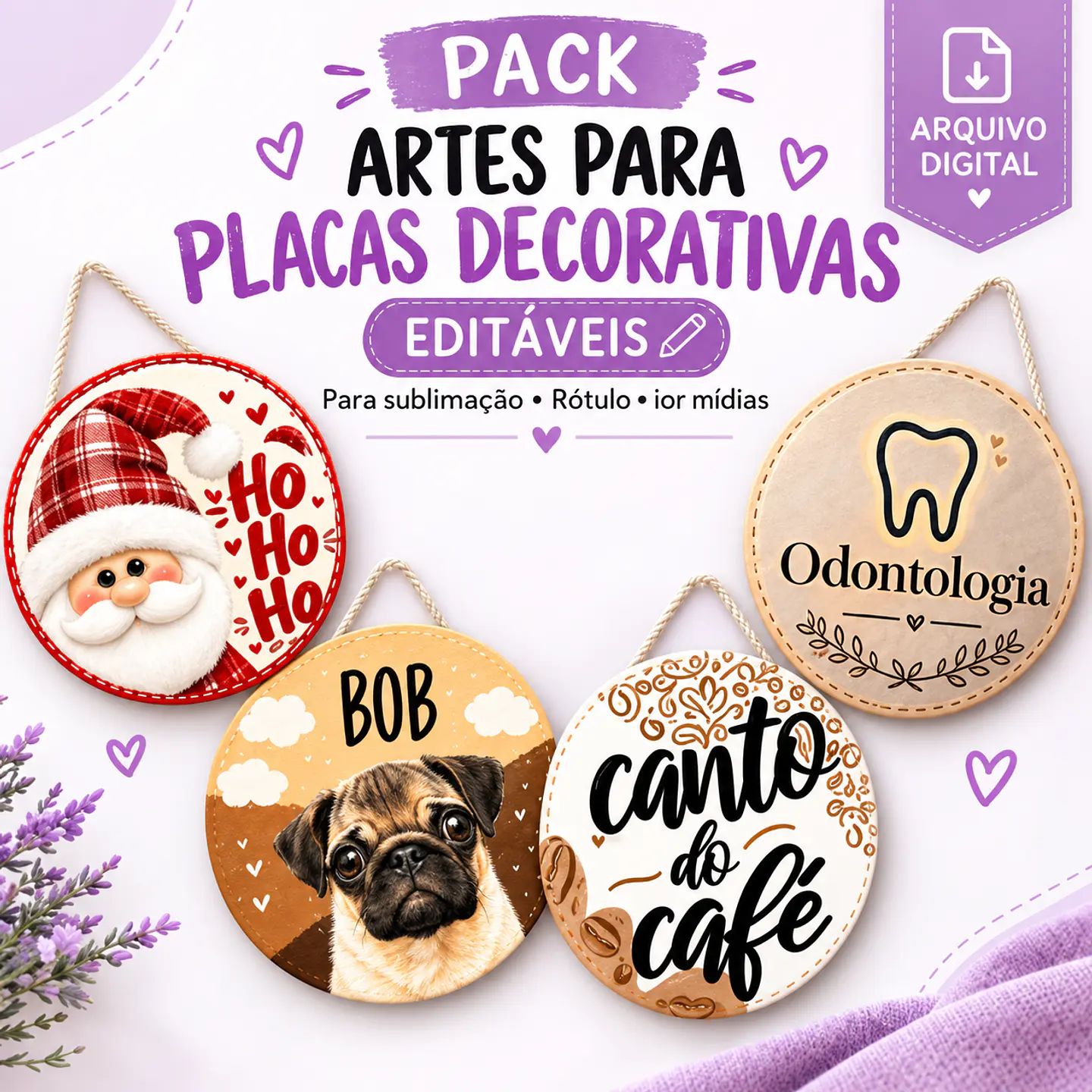 Arquivos Placas decorativas Arquivo em canva 1