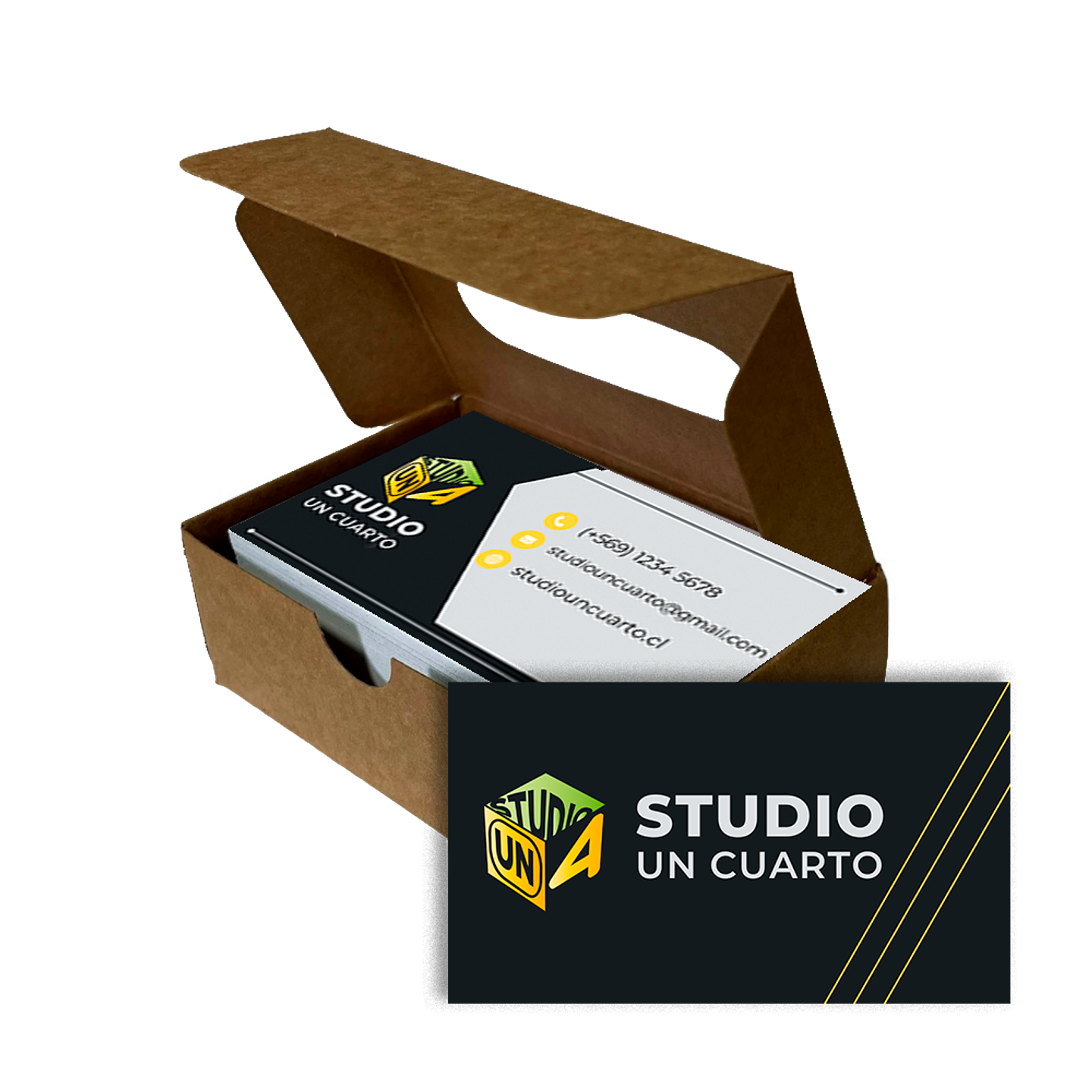 Tarjetas De Presentación - Premium-  Termolaminado 1