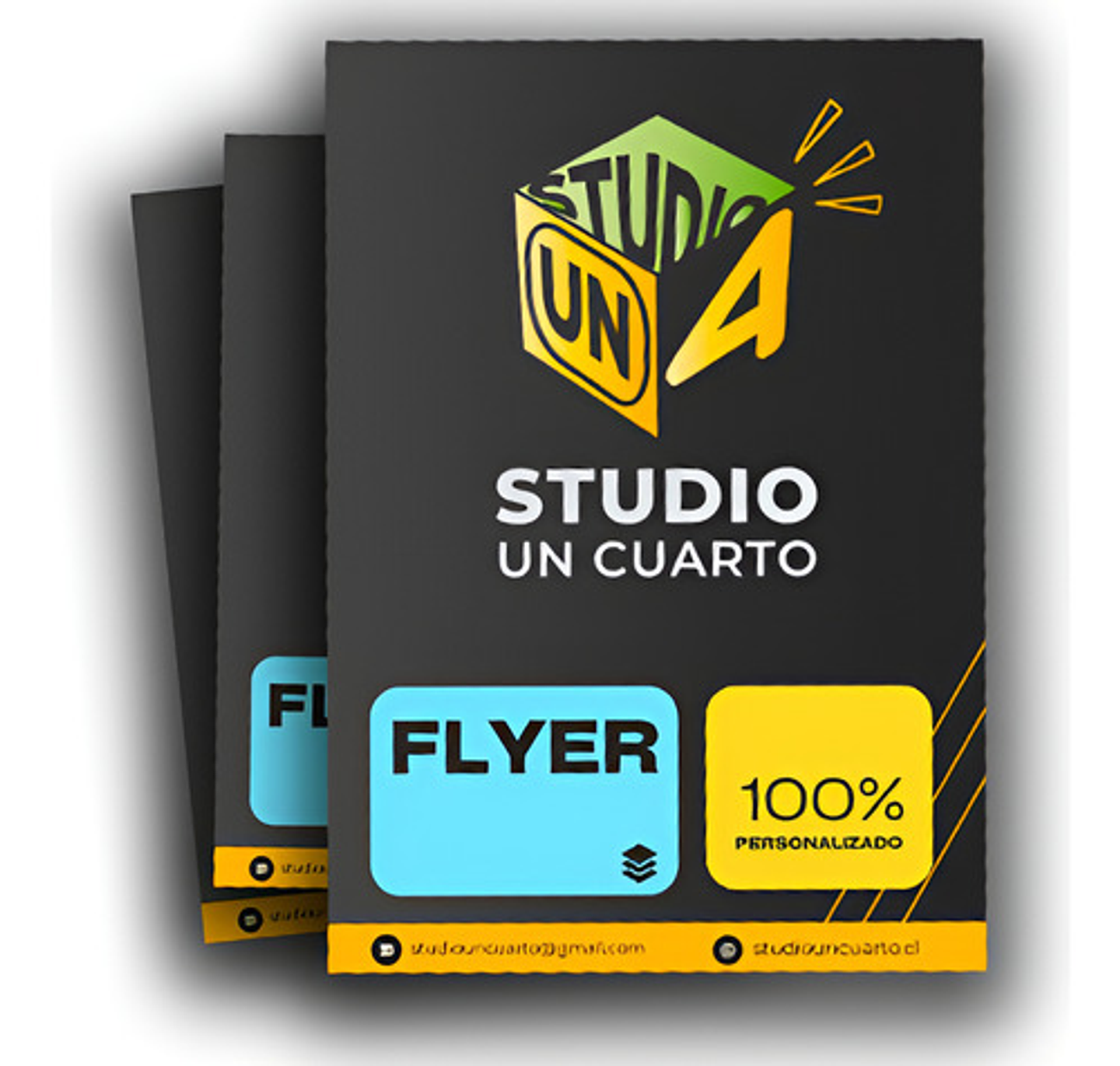 Volantes Personalizados 10x14 Cm - 1