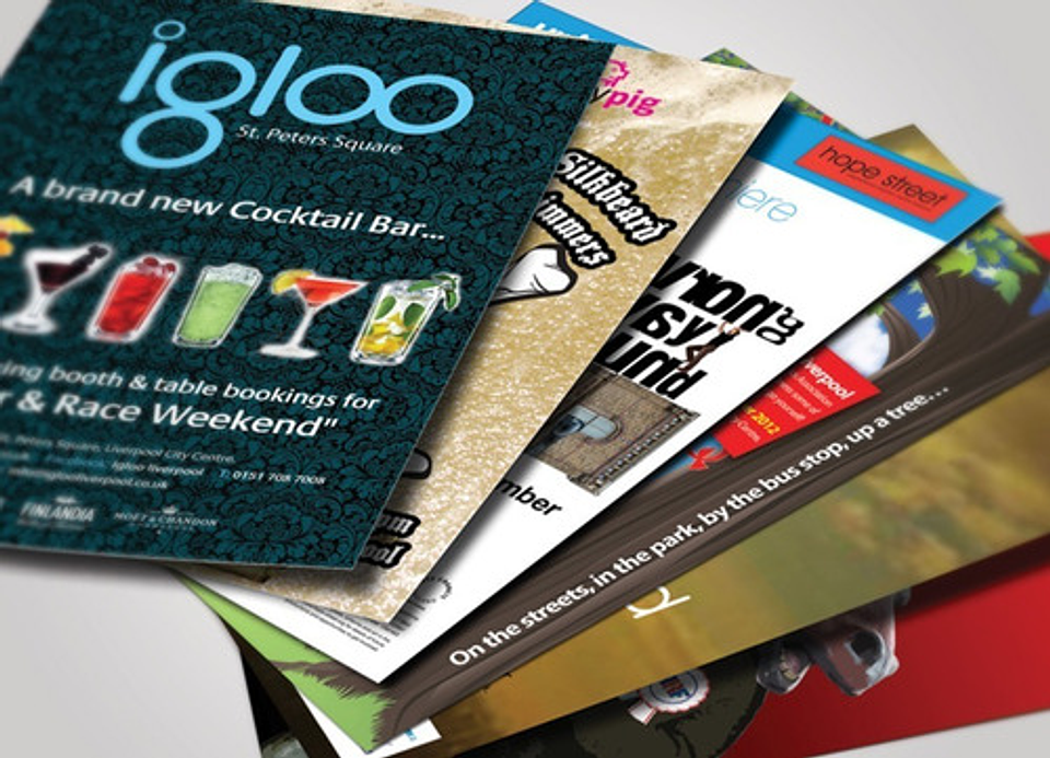 Volantes Personalizados 10x14 Cm - 3