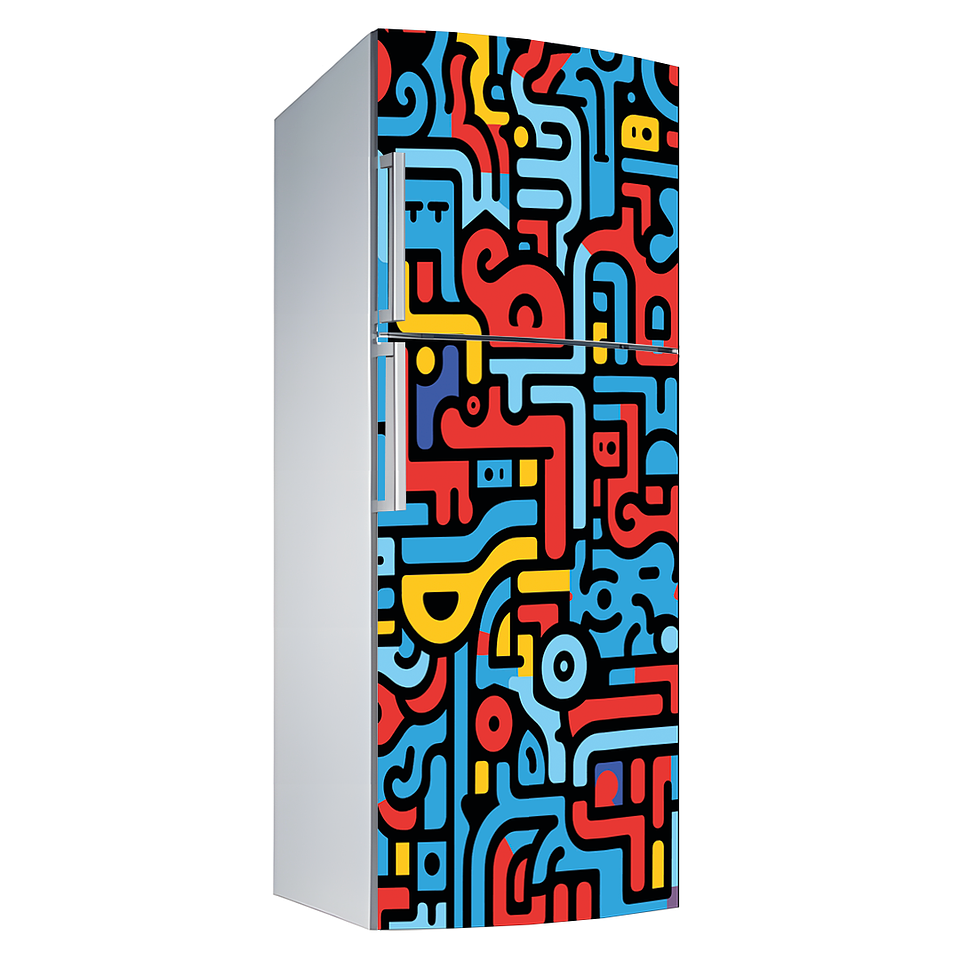 Vinilos De Decoración Para Refrigerador 10