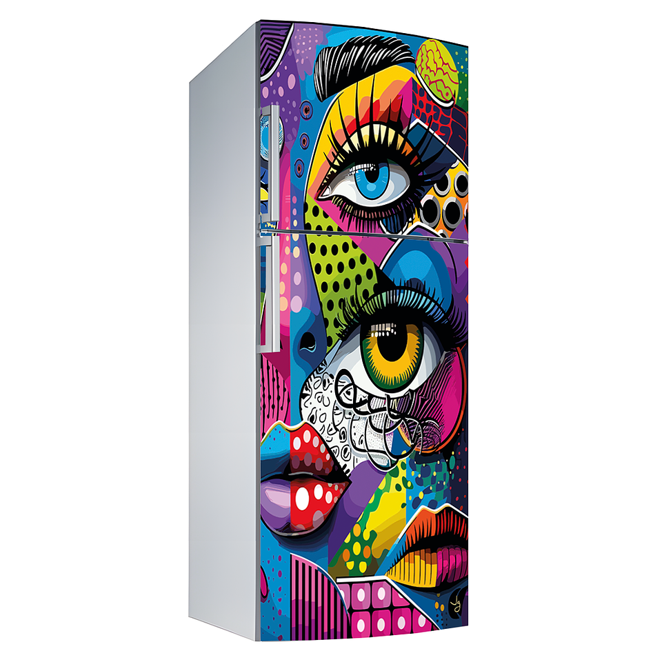 Vinilos De Decoración Para Refrigerador 17