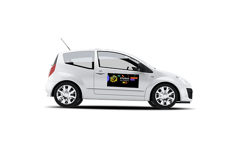 Imán Publicitario Vehicular Studiouncuarto 