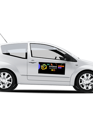 Imán Publicitario Vehicular Studiouncuarto 