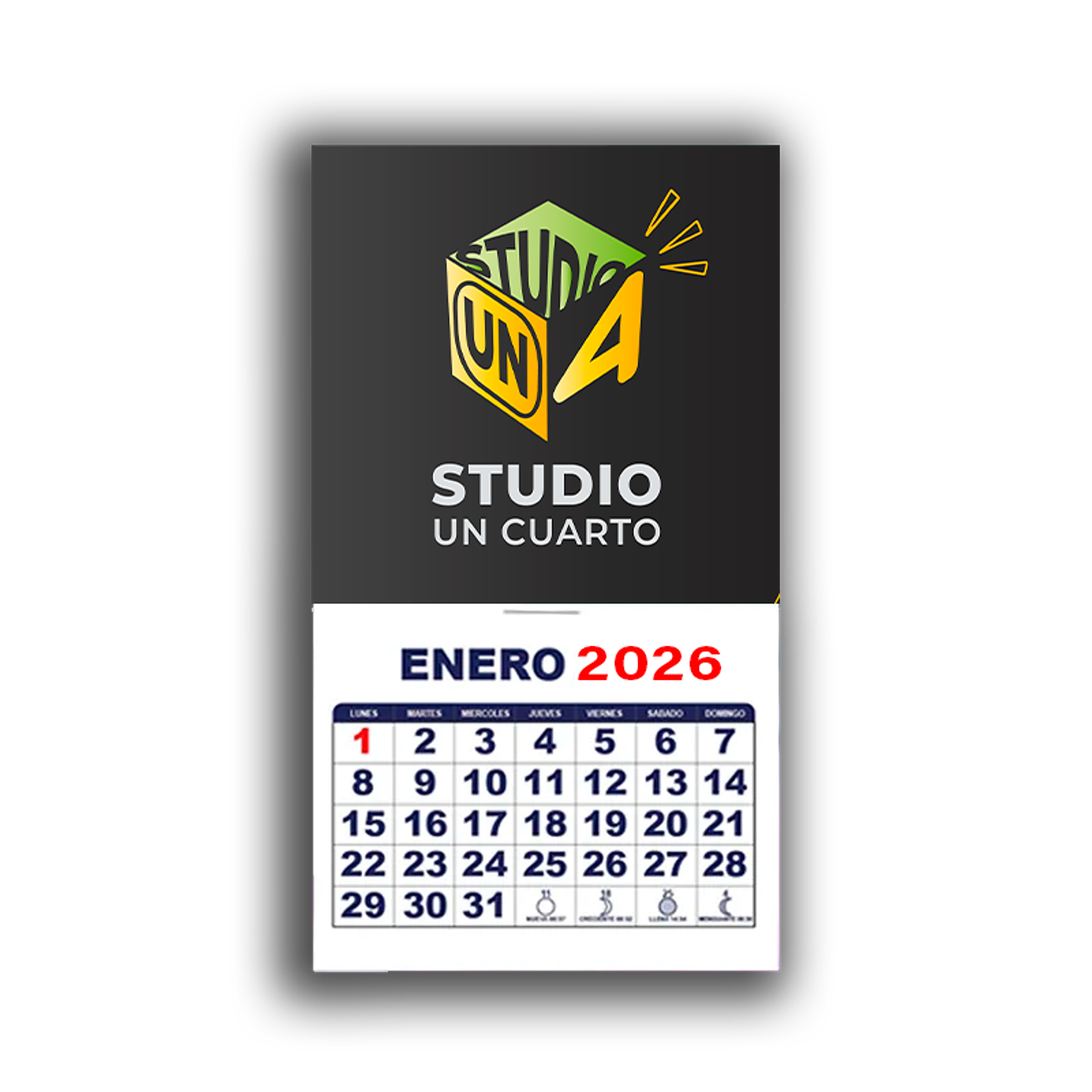 Magnéticos Con Calendario Mini Personalizados 1