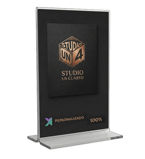 Porta Gráficas De Acrílico T