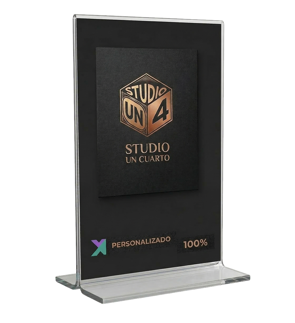 Porta Gráficas De Acrílico T 1