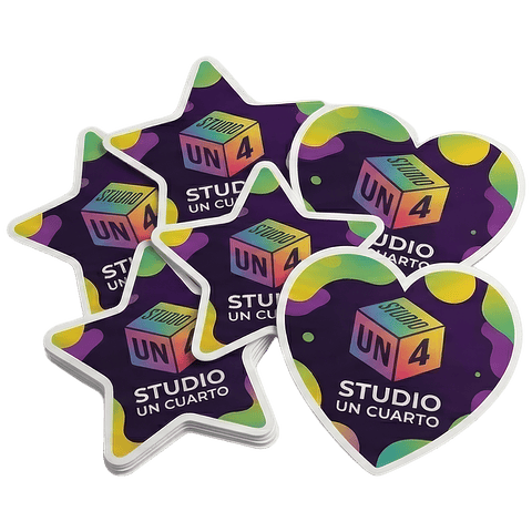 Etiquetas en PVC Autoadhesivas 5 X 5 CM