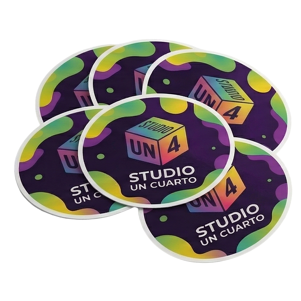 Etiquetas en PVC Autoadhesivas 7 x 7 CM 3