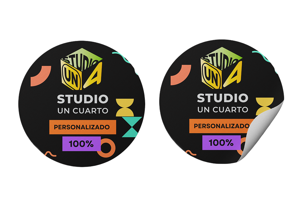 Etiquetas en PVC Autoadhesivas 10 x 10 CM 1