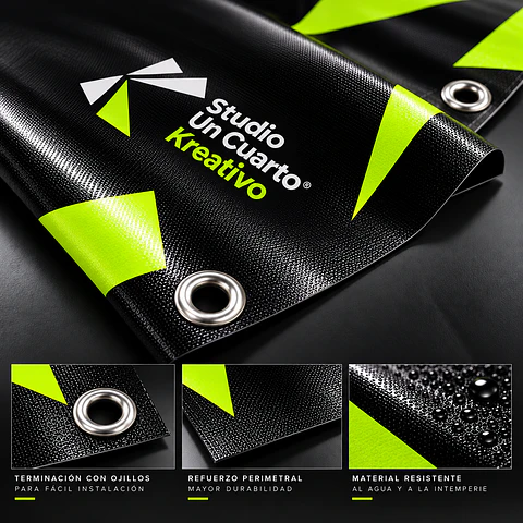 Tela PVC por Mts2