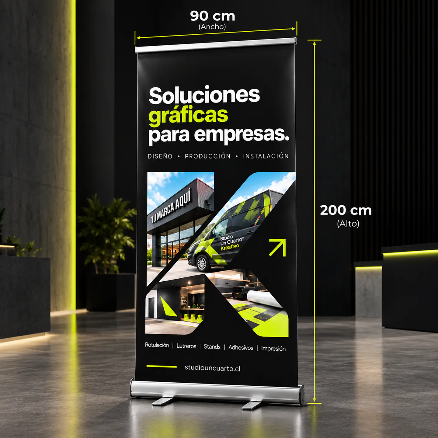 Pendón Roller 4