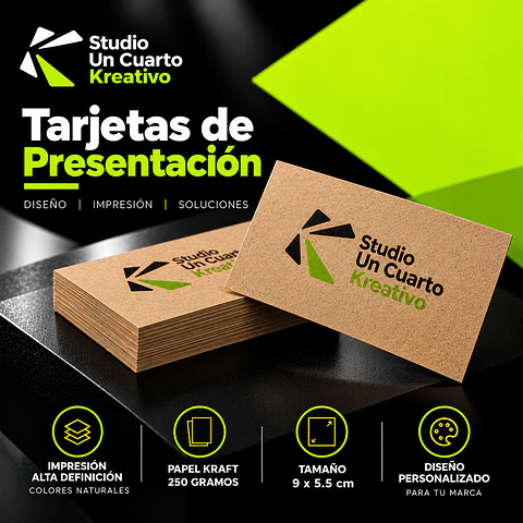 Tarjetas De Presentación - Ecológica