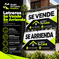 Señalética Se Arrienda, Se Vende - Miniatura 1