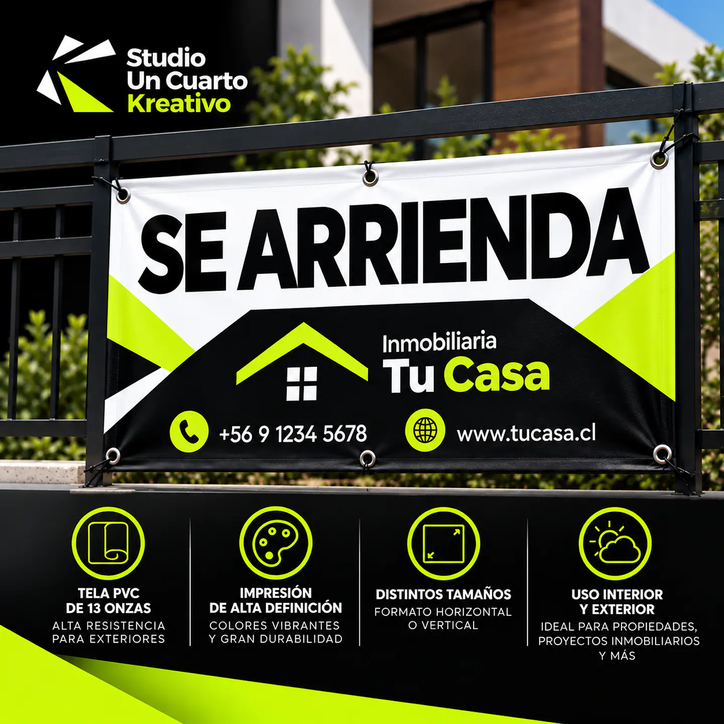 Señalética Se Arrienda, Se Vende 2