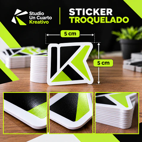 Etiquetas en PVC Autoadhesivas 5 X 5 CM