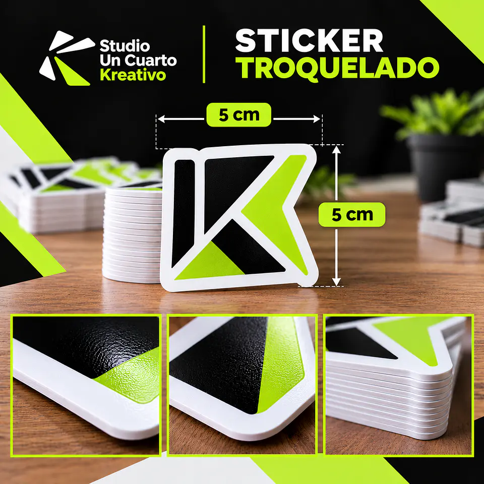 Etiquetas en PVC Autoadhesivas 5 X 5 CM 2