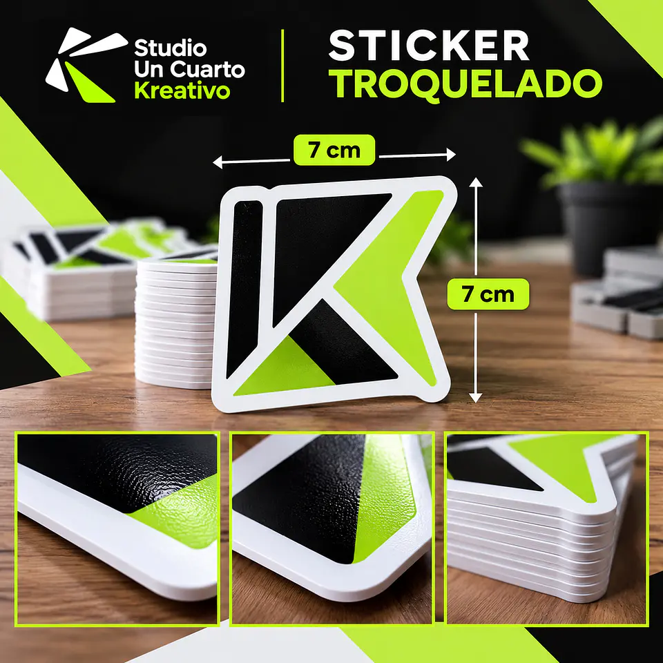Etiquetas en PVC Autoadhesivas 7 x 7 CM 2