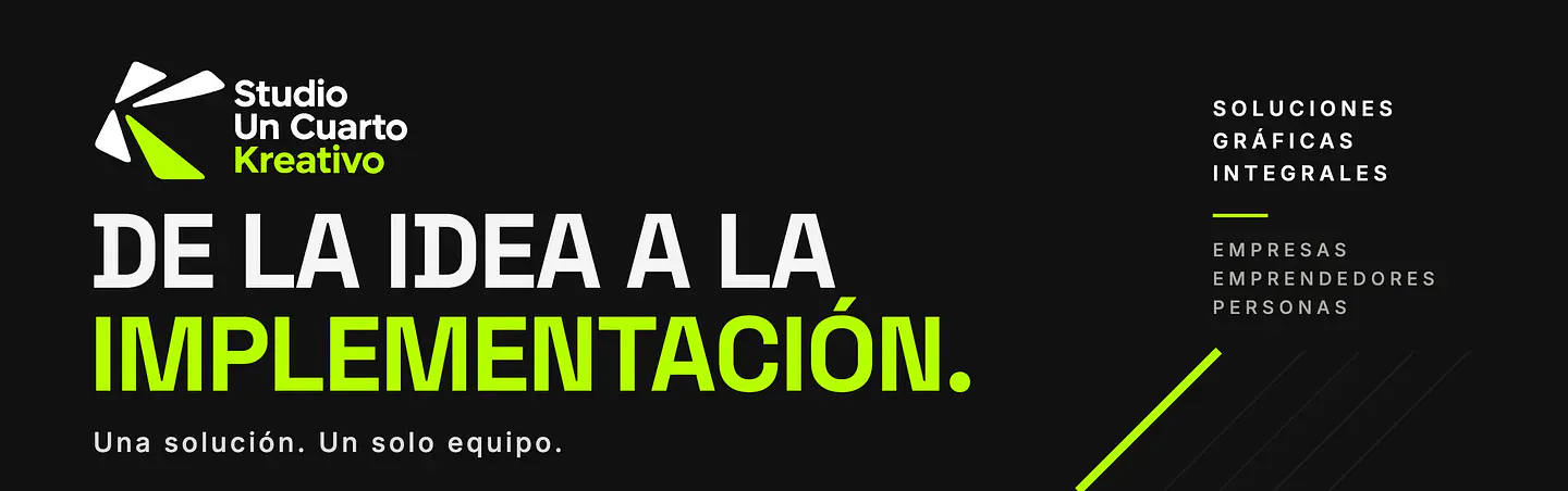 De la idea a la implementación. Studio Un Cuarto Kreativo para empresas, emprendedores y personas
