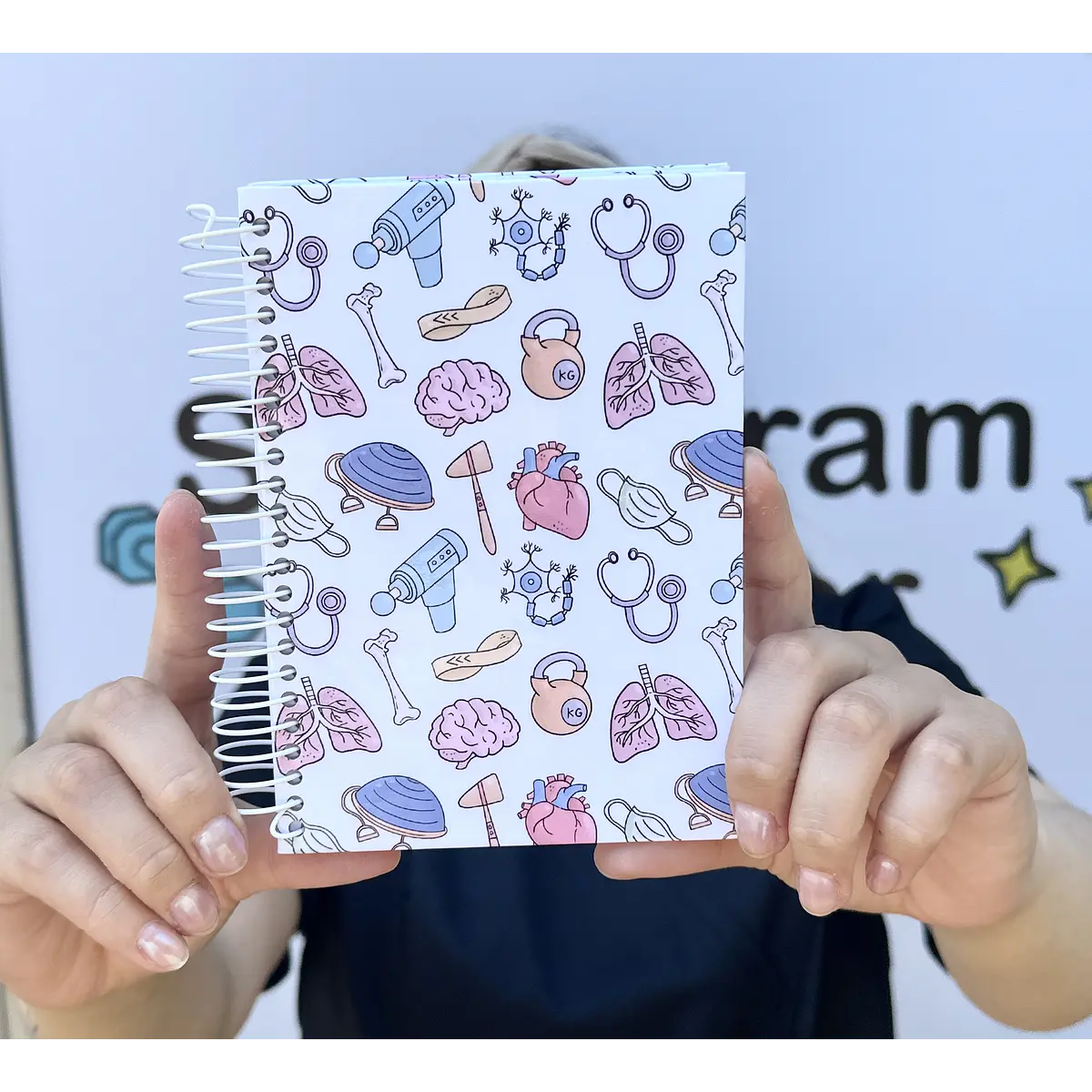 Notepad Elementos Blanco