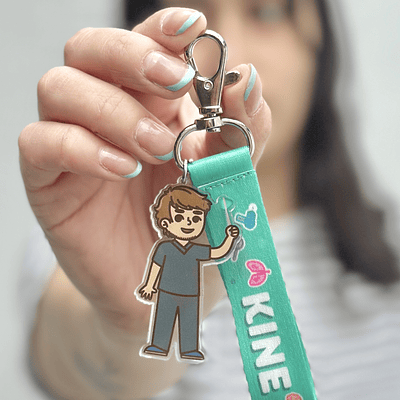 Llavero Kinesito Green