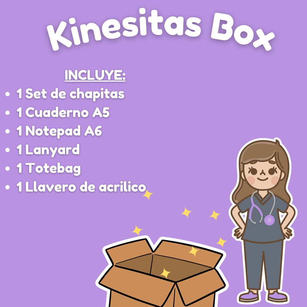 ¡ULTIMAS! Kinesita Box Purple