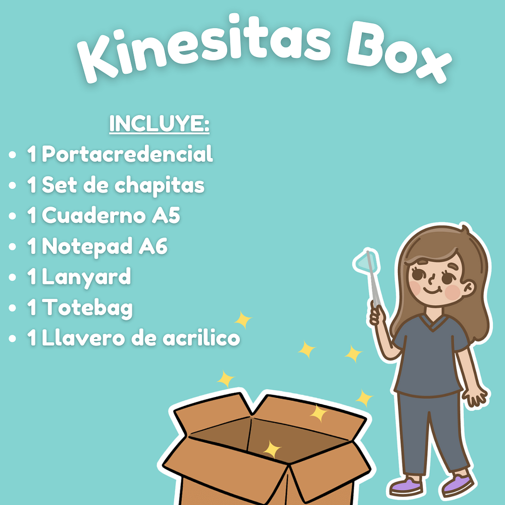 ¡ULTIMAS! Kinesita Box Cyan