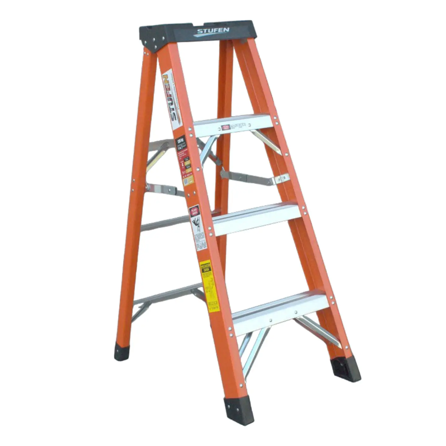 ESCALERA FIBRA DE VIDRIO TIJERA 127 CM / 4 PELDAÑOS 1