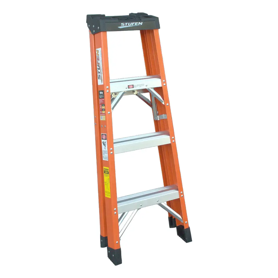 ESCALERA FIBRA DE VIDRIO TIJERA 127 CM / 4 PELDAÑOS 5