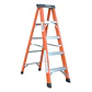 ESCALERA FIBRA DE VIDRIO TIJERA 157.5 CM / 5 PELDAÑOS - Miniatura 1