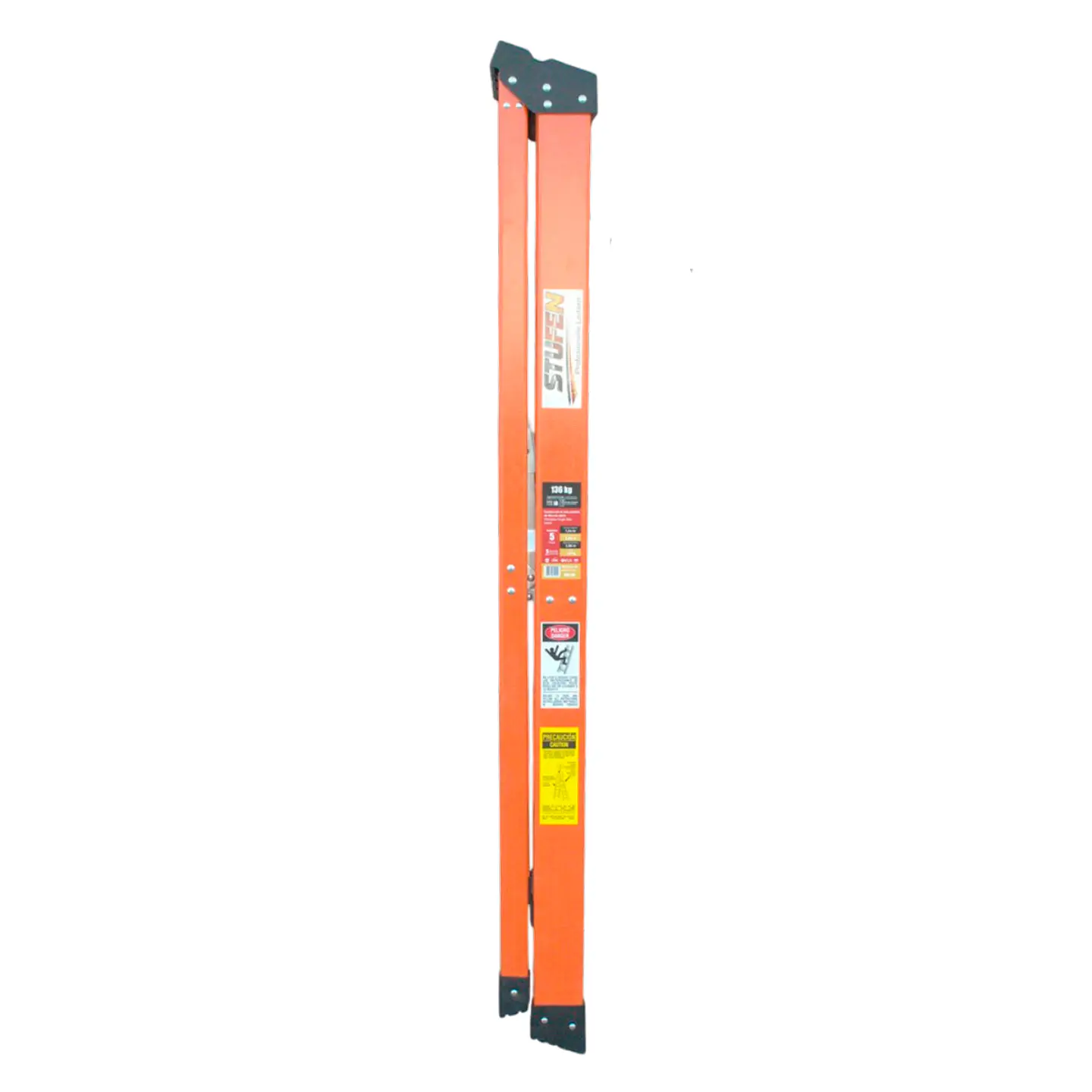 ESCALERA FIBRA DE VIDRIO TIJERA 157.5 CM / 5 PELDAÑOS 5