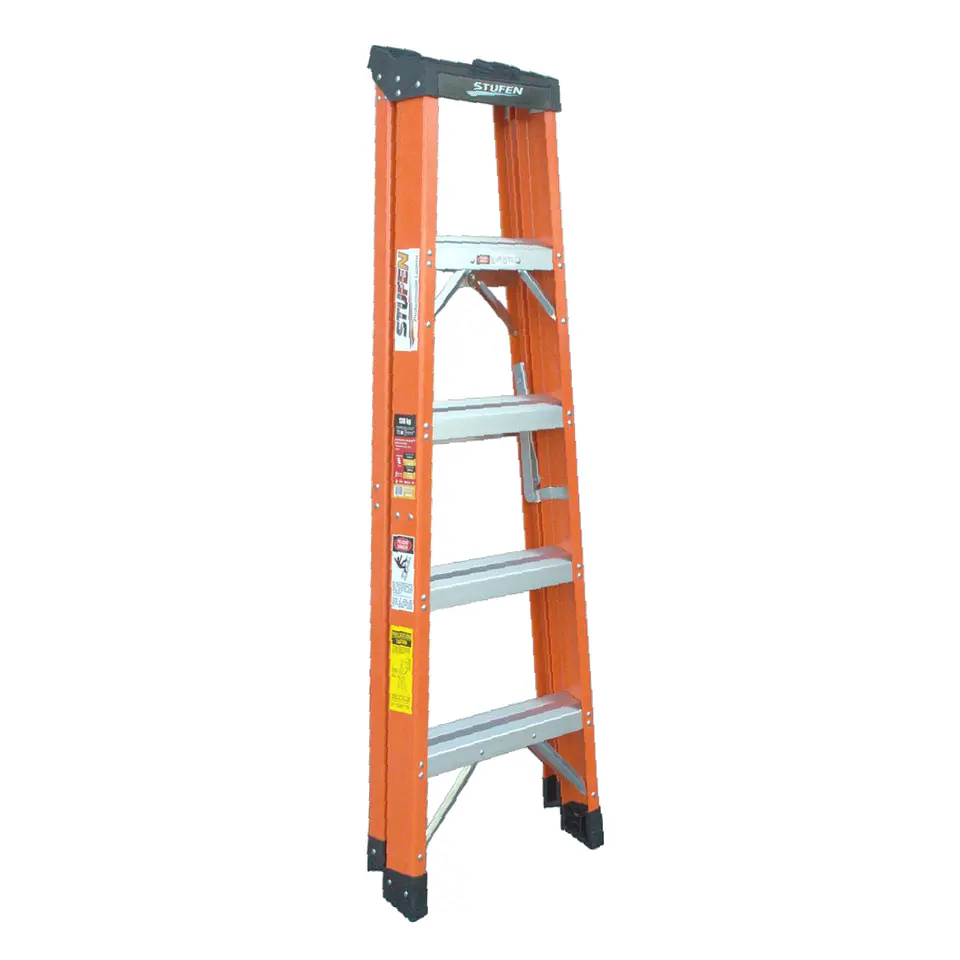 ESCALERA FIBRA DE VIDRIO TIJERA 157.5 CM / 5 PELDAÑOS 4