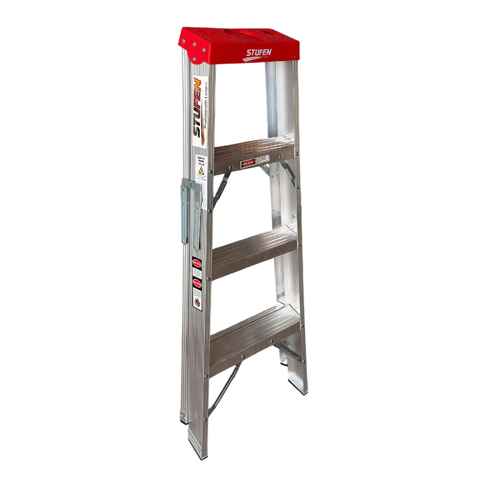 ESCALERA DE ALUMINIO TIJERA 1,15 METROS / 4 PELDAÑOS 4