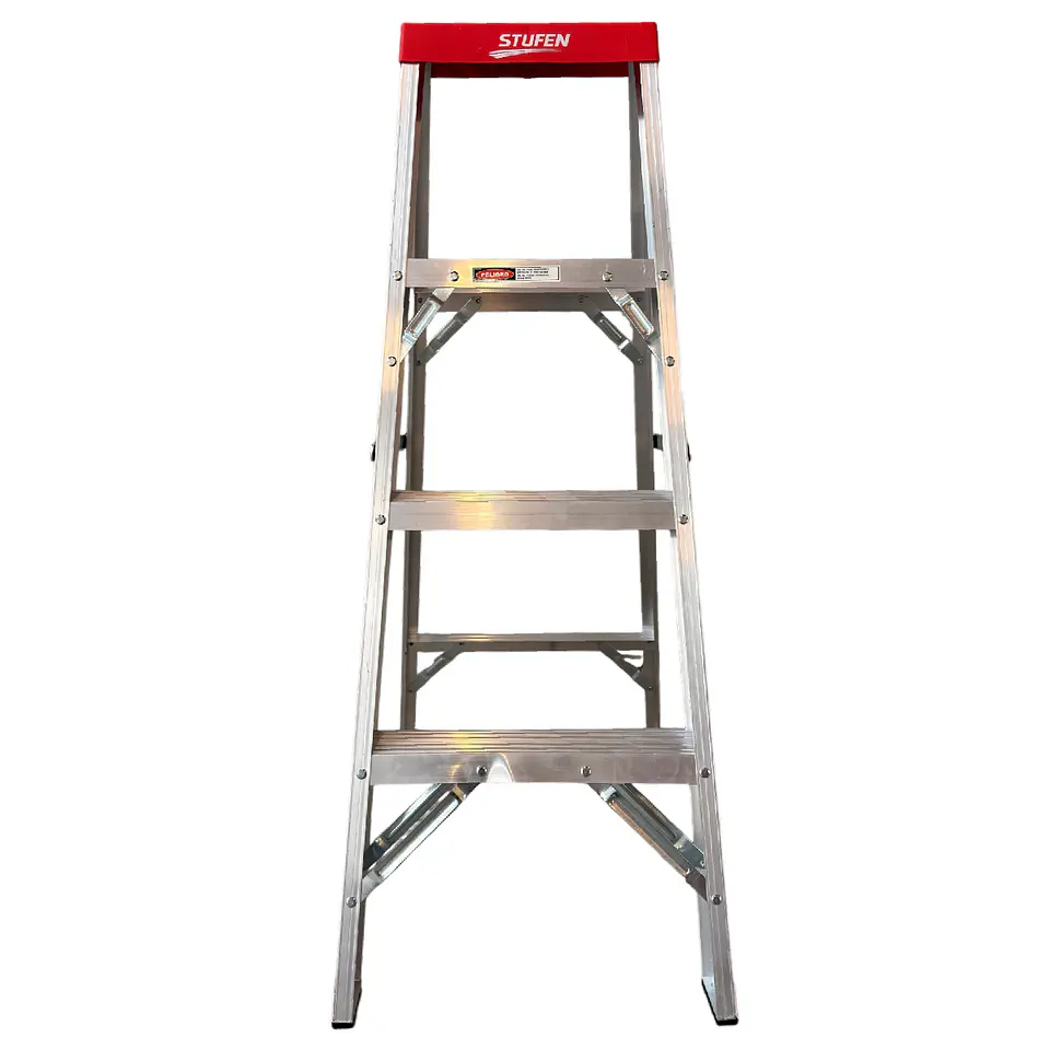 ESCALERA DE ALUMINIO TIJERA 1,15 METROS / 4 PELDAÑOS 2