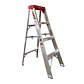 ESCALERA DE ALUMINIO TIJERA 1,15 METROS / 4 PELDAÑOS - Miniatura 1