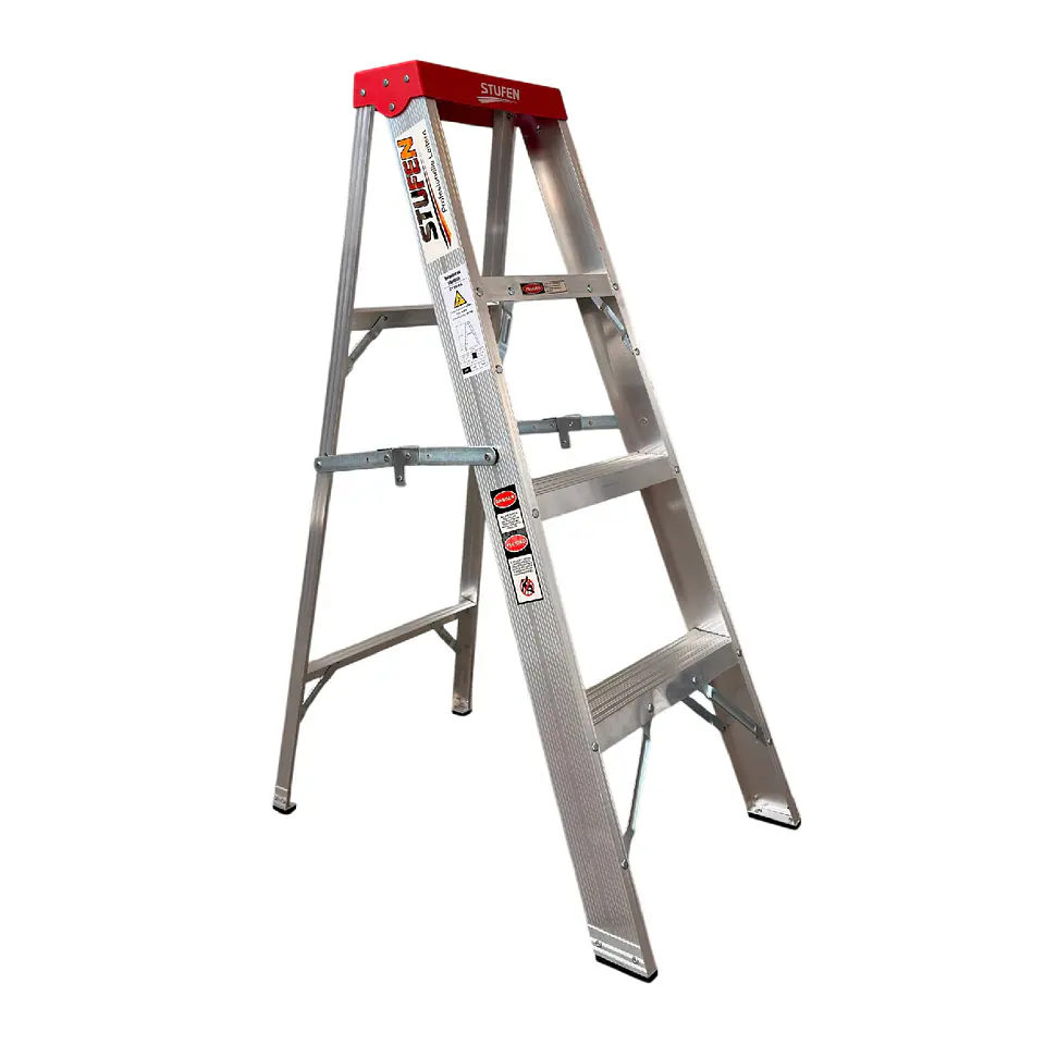 ESCALERA DE ALUMINIO TIJERA 1,15 METROS / 4 PELDAÑOS 1