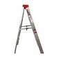 ESCALERA DE ALUMINIO TIJERA 1,15 METROS / 4 PELDAÑOS - Miniatura 3
