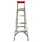 ESCALERA DE ALUMINIO TIJERA 1,44 METROS / 5 PELDAÑOS - Miniatura 2