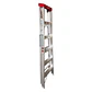 ESCALERA DE ALUMINIO TIJERA 1,72 METROS / 6 PELDAÑOS - Miniatura 4