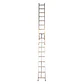 ESCALERA DE ALUMINIO TELESCÓPICA 5,2 METROS / 2x10 PELDAÑOS - Miniatura 4