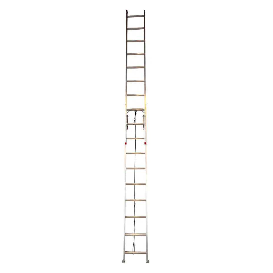 ESCALERA DE ALUMINIO TELESCÓPICA 5,2 METROS / 2x10 PELDAÑOS 4